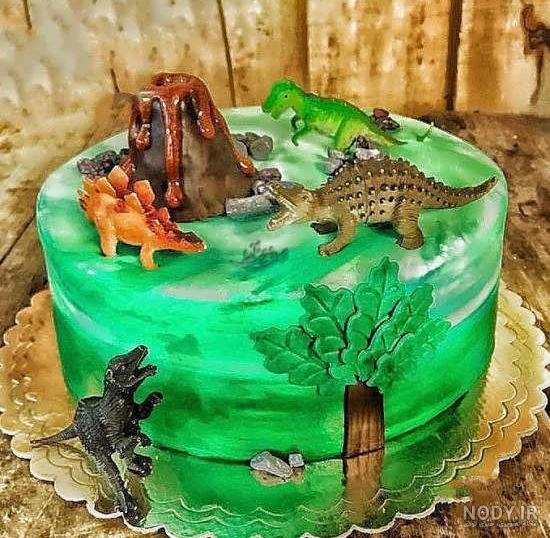 عکس دایناسور برای روی کیک