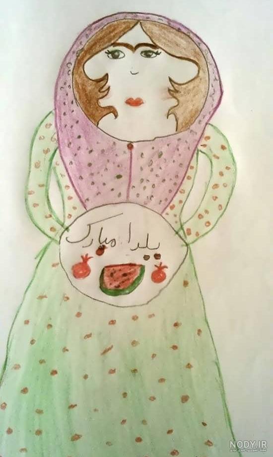 نقاشی یک دختر زشت نقاشی یک دختر زشت