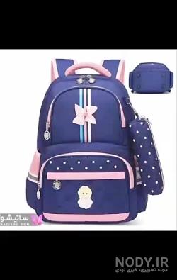 کیف مدرسه دخترانه چرخدار السا