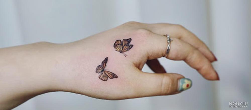 تاتو روی بازو زنانه