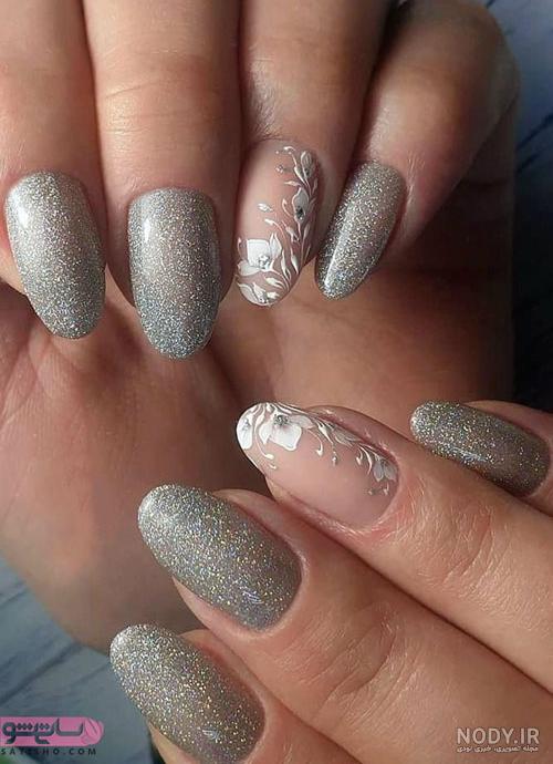 طرح ناخن ژله ای دخترانه