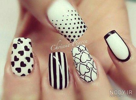 عکس طراحی ناخن ژله ای