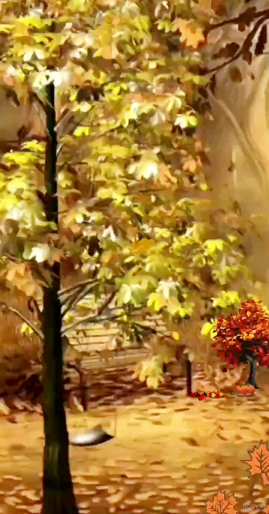 عکس متحرک پاییزی برای پروفایل