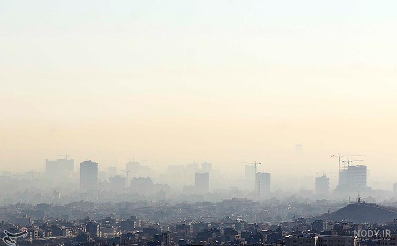 عکس آلودگی هوا مشهد