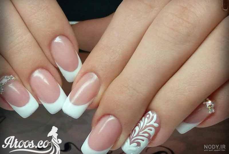 مدل طراحی ناخن ساده عروس مدل طراحی ناخن ساده عروس