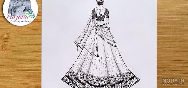 اموزش نقاشی دختر هندی اموزش نقاشی دختر هندی