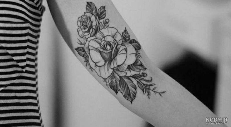 تاتوی زنانه روی بازو