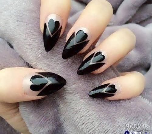 طرح ناخن شیک و باکلاس دخترانه