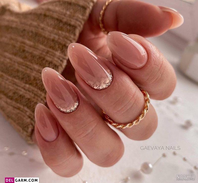 طرح ناخن شیک و باکلاس پاییزی
