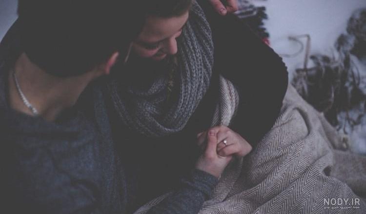 عکس متن دار عاشقانه دونفره جدید