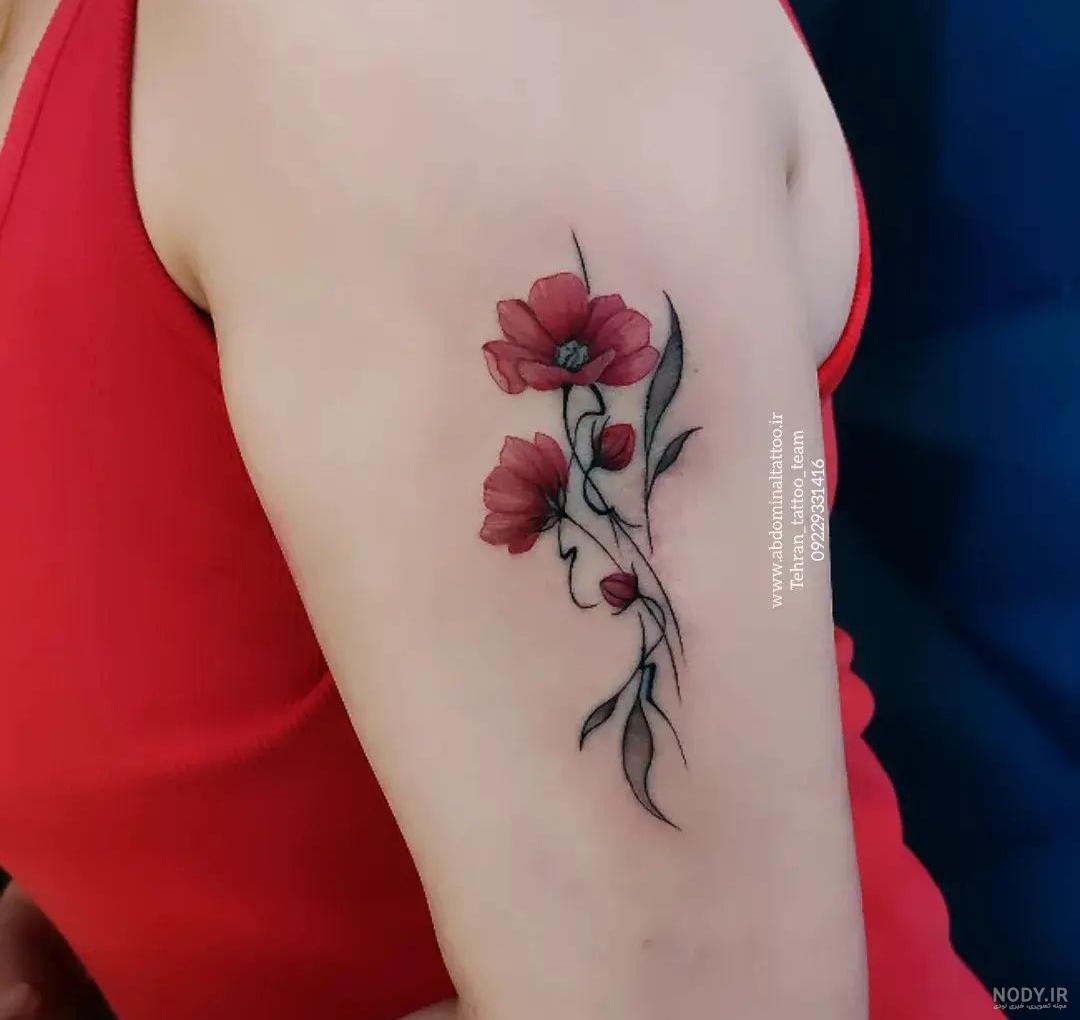 مدل تاتو زنانه روی بازو