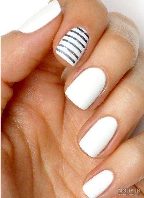 مدل های طراحی ناخن ساده