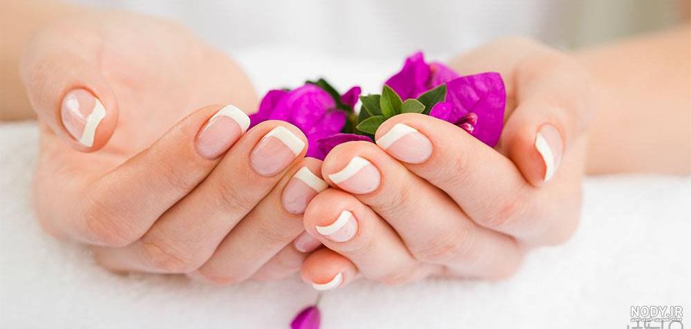 عروس فرنچ ناخن