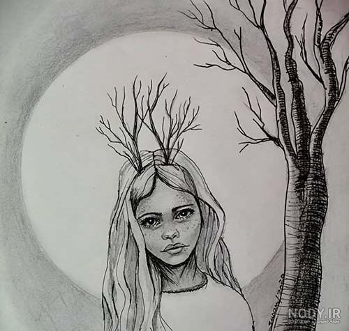 عکس نقاشی ساده بامزه