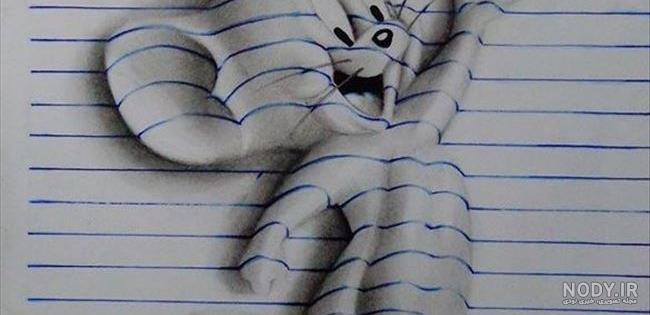 نقاشی فانتزی ساده با مداد