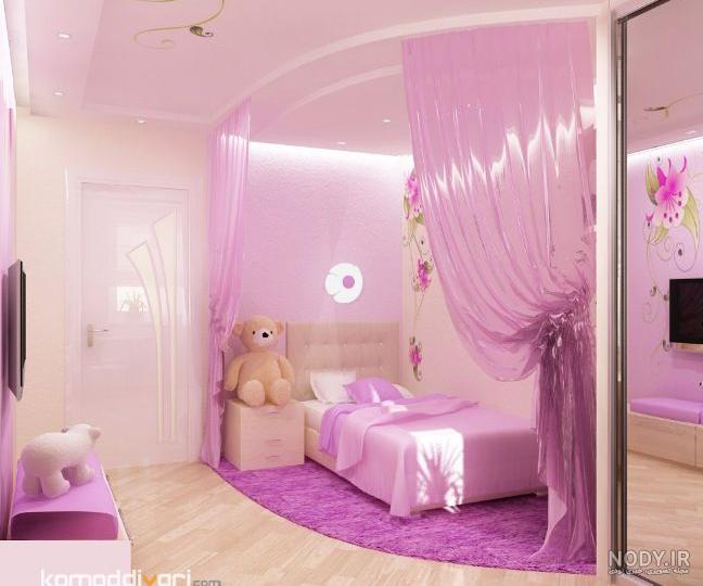 عکس های اتاق خواب صورتی