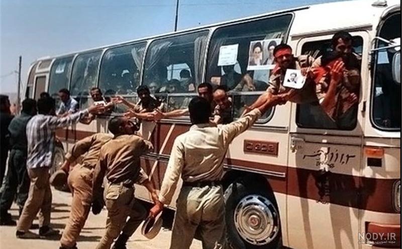 عکس بازگشت آزادگان به وطن