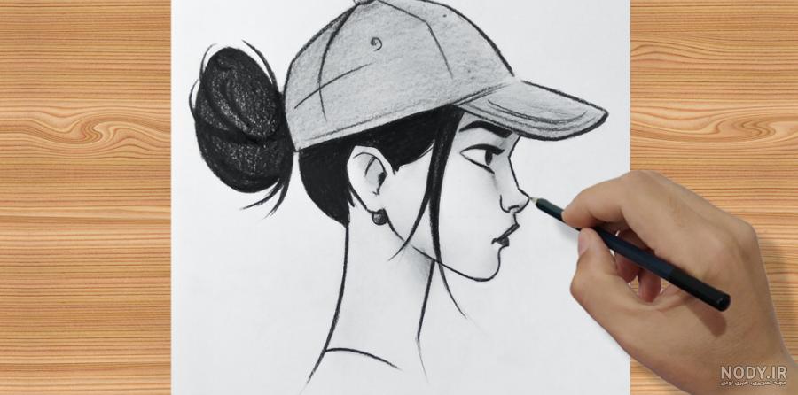 نقاشی دخترانه فانتزی زیبا
