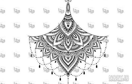ساده تاتو گل رز