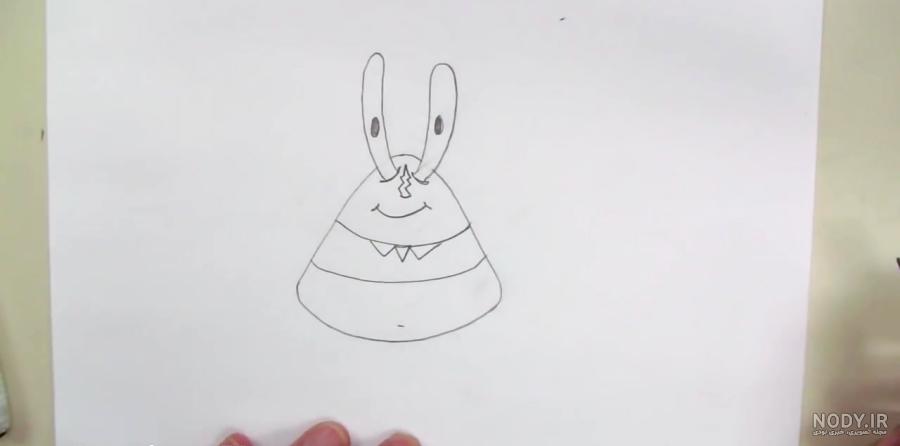 نقاشی آقای خرچنگ آسان نقاشی آقای خرچنگ آسان