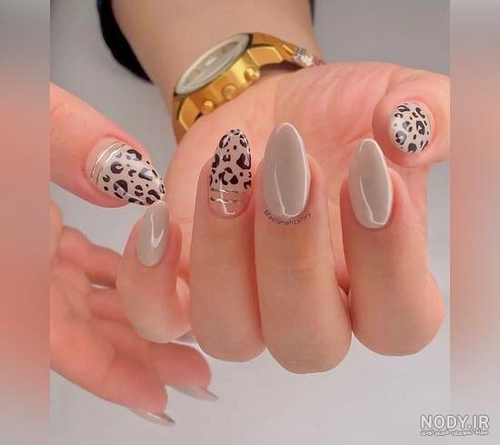 طراحی ژلیش ناخن طبیعی