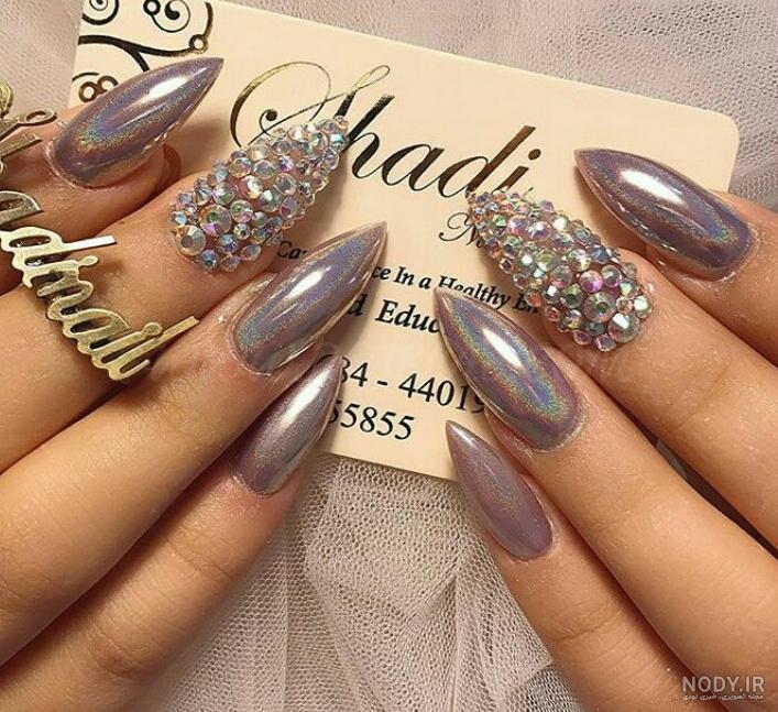 عکس مدل کاشت ناخن عروس عکس مدل کاشت ناخن عروس