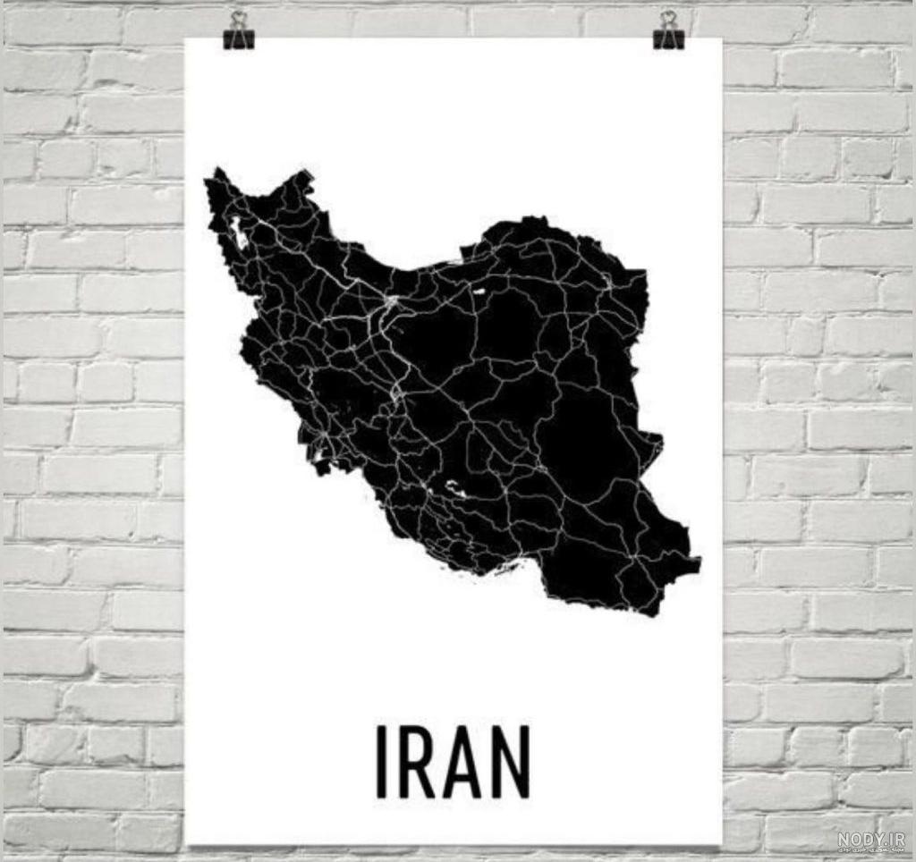 عکس مهسا امینی روی نقشه ایران