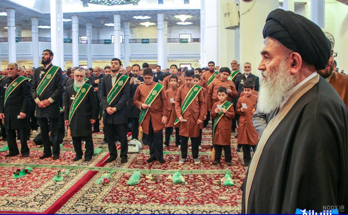 عکس خادم افتخاری شاهچراغ