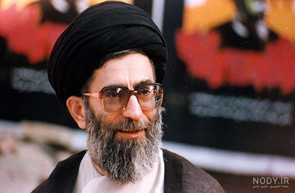عکس قدیمی از رهبر انقلاب و آیت الله