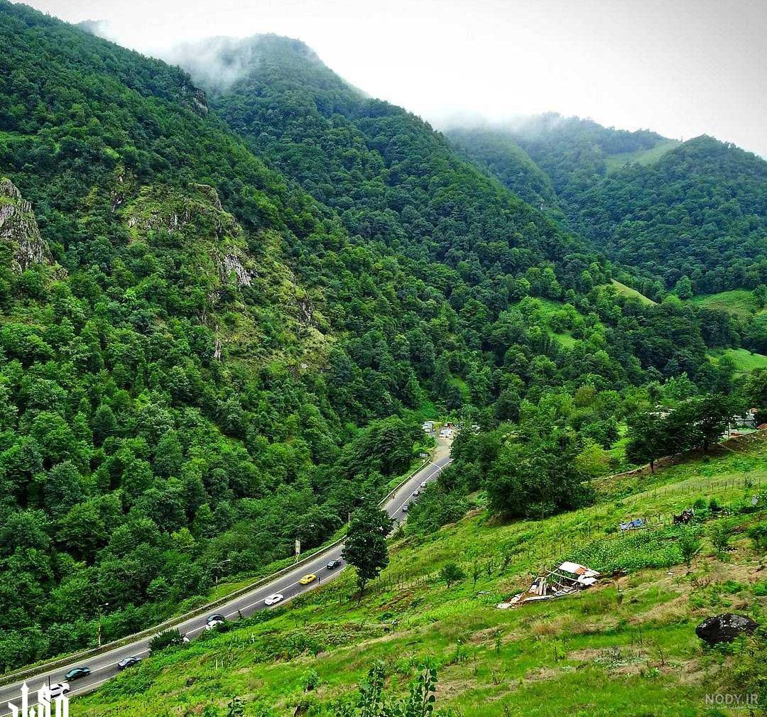 عکس گردنه حیران استان اردبیل
