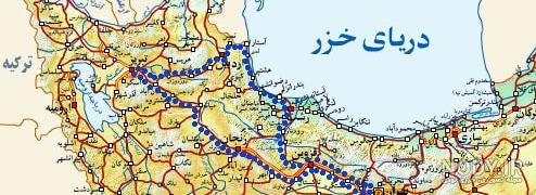 بارش برف وضعیت اتوبان زنجان تبریز هم اکنون