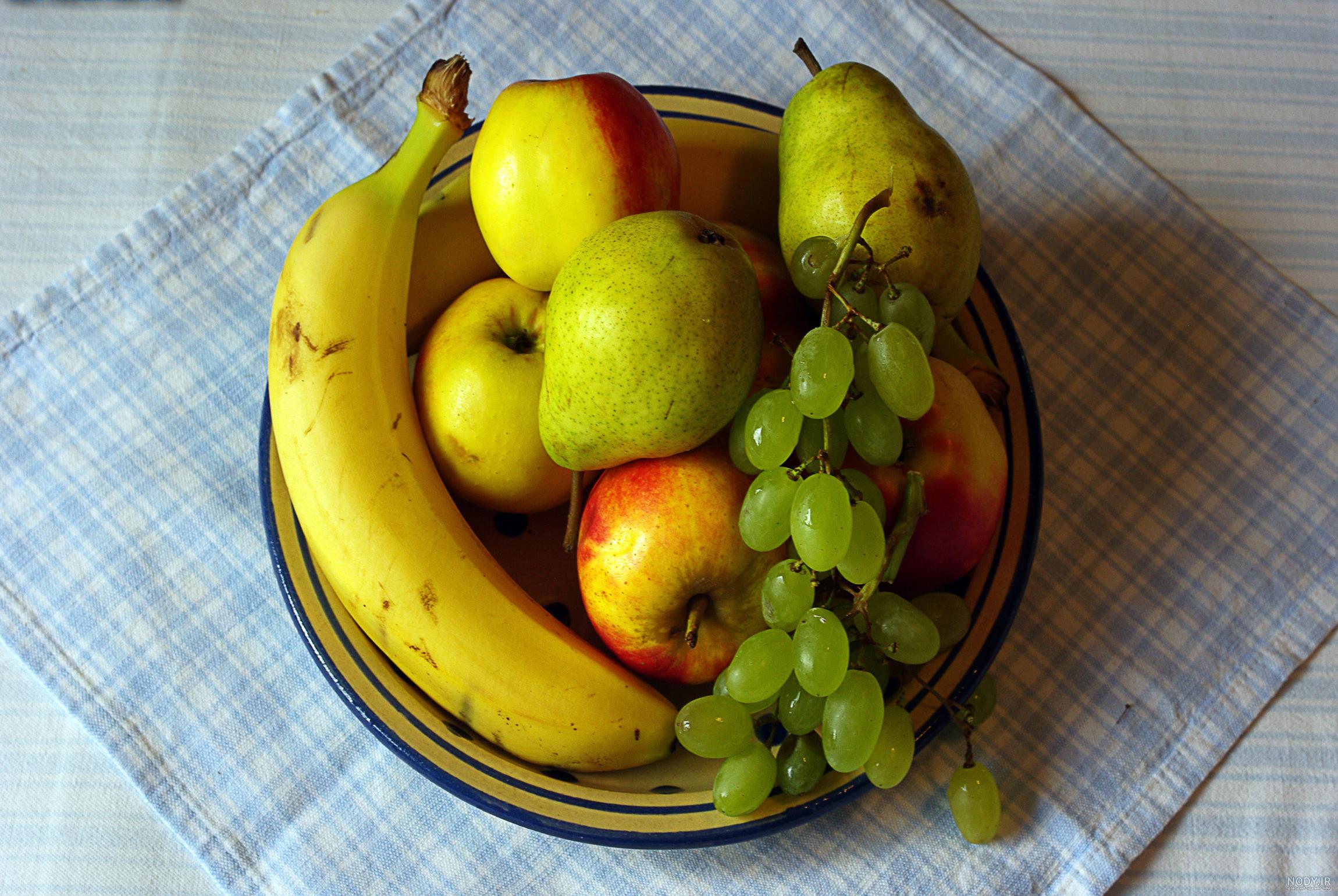 عکس از ظرف میوه