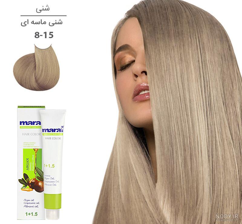 عکس رنگ مو شنی دودی عکس رنگ مو شنی دودی