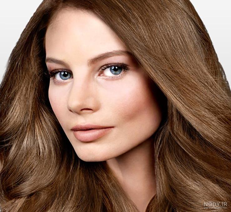 عکس رنگ مو گیاهی زیتونی عکس رنگ مو گیاهی زیتونی