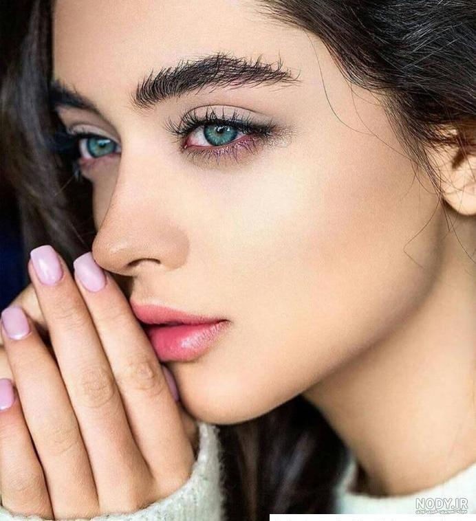 عکس صورت دختر