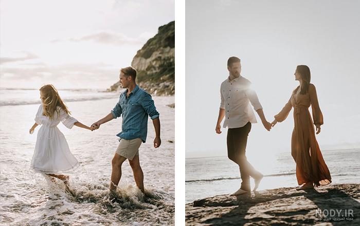 عکس خفن ژست عکس لب دریا اینستاگرام