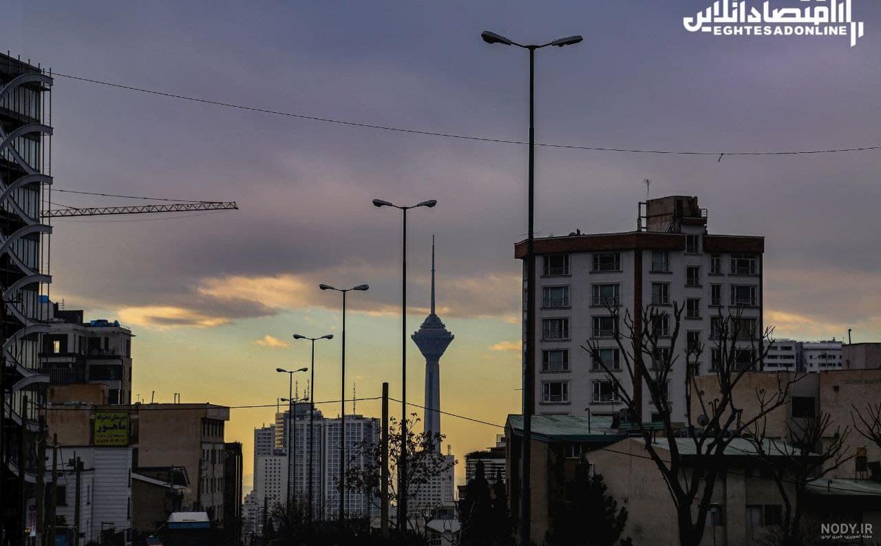 عکس خفن عکس طلوع آفتاب تهران