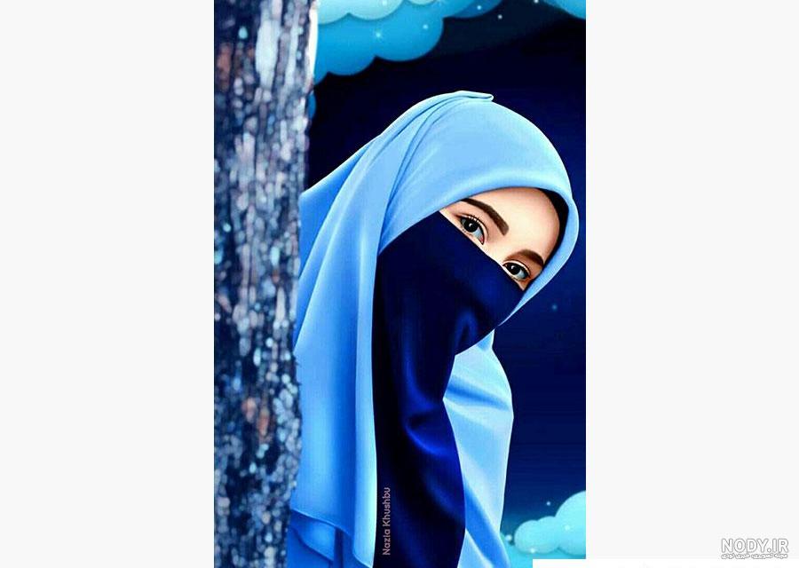 عکس دختر حجاب دار برای پروفایل