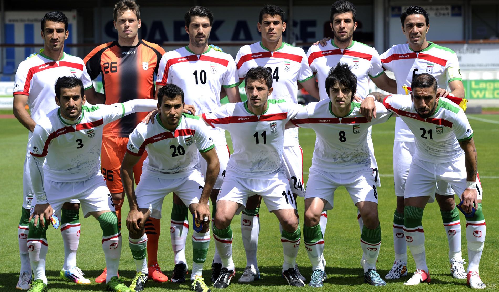عکس تیم ملی فوتبال ایران بازیکنان
