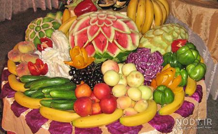 چيدمان ميوه