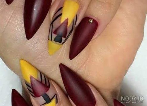 عکس های طراحی ناخن فانتزی