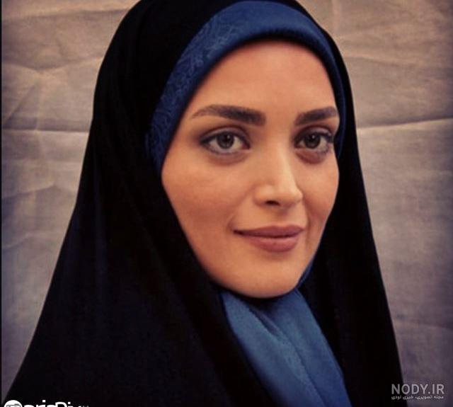 عکس با حجاب بهنوش طباطبایی