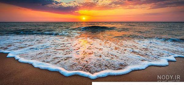 عکس خفن عکس طلوع خورشید در جاده