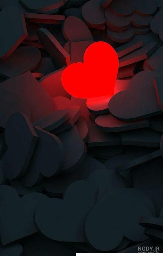 عکس عاشقانه بدون متن قلب