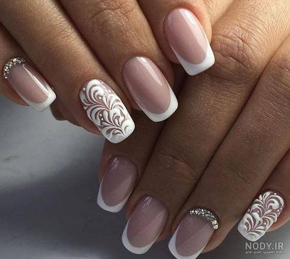 عکس های طراحی ناخن عروس عکس های طراحی ناخن عروس