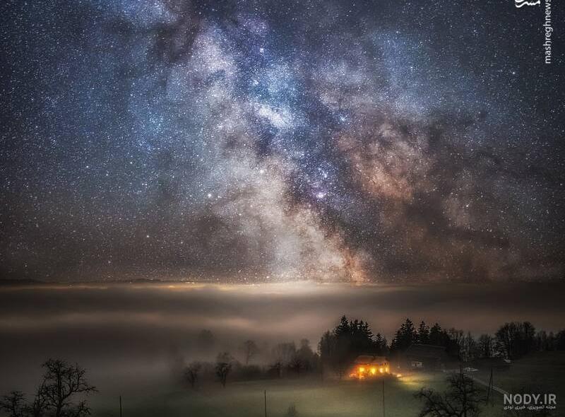 عکس خفن عکس ستاره واقعی در شب از نزدیک