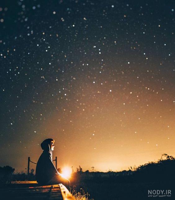 عکس خفن عکس ستاره واقعی در شب از نزدیک