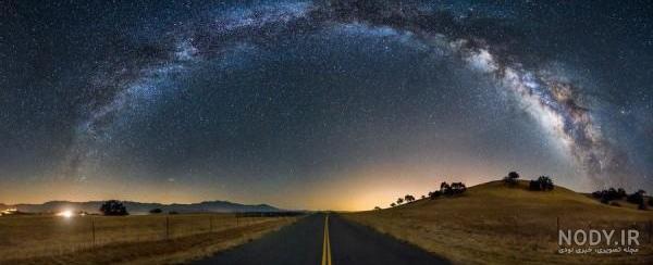 عکس خفن عکس ستاره واقعی در شب از نزدیک