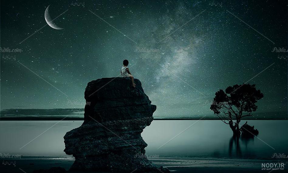 عکس خفن عکس ستاره واقعی در شب از نزدیک