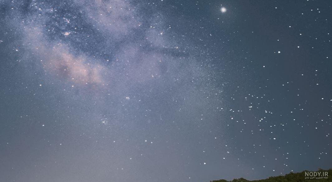 عکس خفن عکس ستاره واقعی در شب از نزدیک